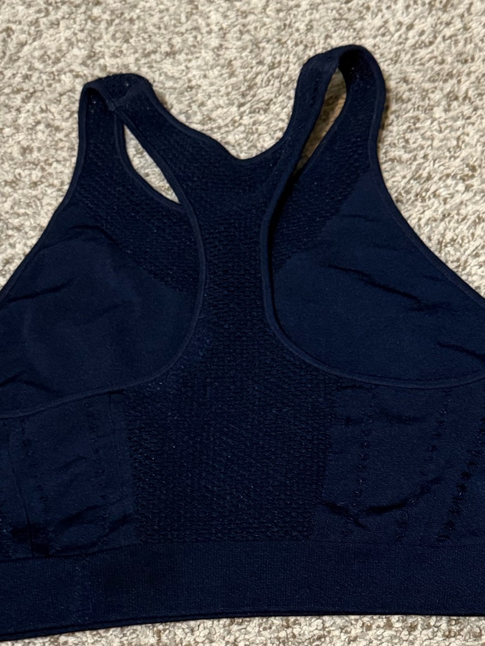 Sports Bra Racerback Navy XL - Picture 6 of 6